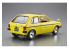 Aoshima maquette voiture 57872 SUBARU KM1 REX/DAIHATSU L55 Cuore &#039;81 1/20