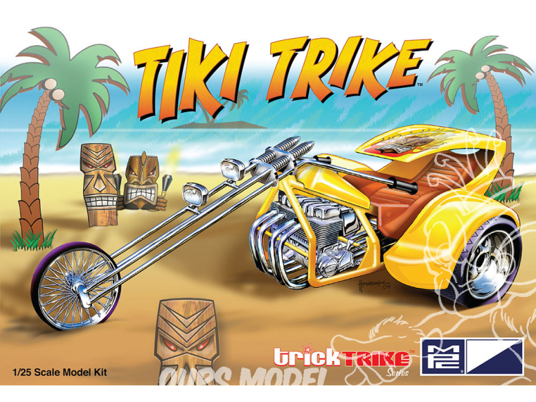 MPC maquette moto 894 Tiki Trike (Trick Trikes Series) 1/25