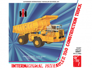 AMT maquette camion 1209 International Payhauler 350 dump trucks 1/25