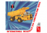 AMT maquette camion 1209 International Payhauler 350 dump trucks 1/25