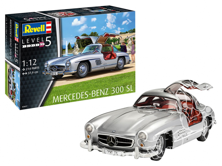 Revell maquette voiture 07657 Mercedes 300SL 1/12