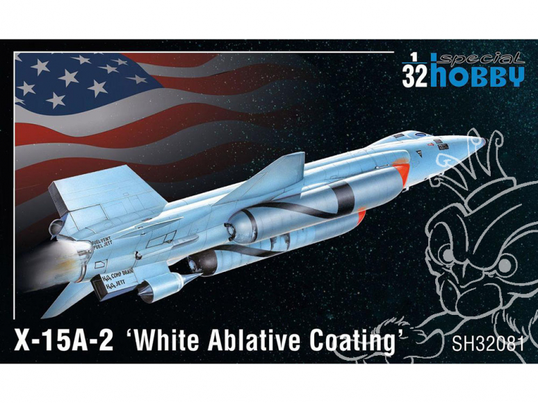 Special Hobby maquette avion 32081 X-15A-2 ‘White Ablative Coating’ 1/32