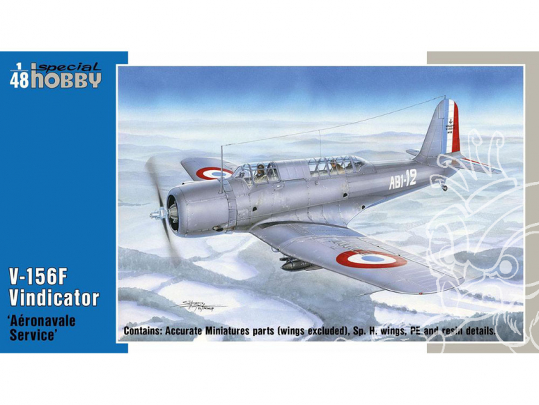 Special Hobby maquette avion 48213 V-156F Vindicator Aéronavale Service 1/48