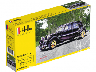 HELLER maquette voiture 80159 Citroen Traction 11cv 1/43