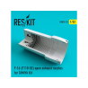 ResKit kit d'amelioration avion RSU32-033 Tuyère pour F-16 (F110-GE) open pour kit Tamiya 1/32