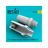 ResKit kit d'amelioration avion RSU32-030 Tuyère pour F-15 closed kit TAMIYA 1/32