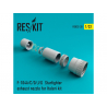 ResKit kit d'amelioration avion RSU32-0020 Tuyère pour F-104 Starfighter (A/C/D/J/G) kit Italeri 1/32