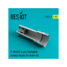 ResKit kit d'amelioration avion RSU32-0021 Tuyère pour F-104 Starfighter (S/G Late) kit Italeri 1/32