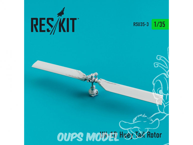 ResKit Kit RSU35-0003 Rotor de queue UH-1D Huey 1/35