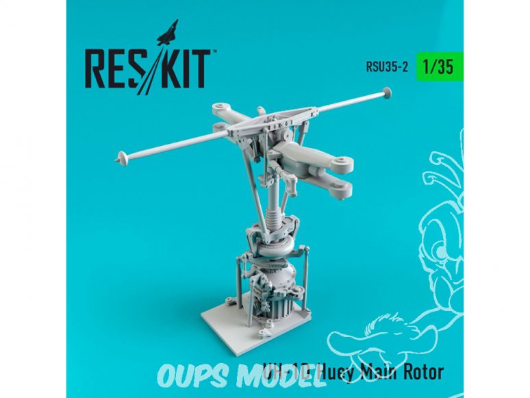 ResKit Kit RSU35-0002 Rotor principal UH-1D Huey 1/35