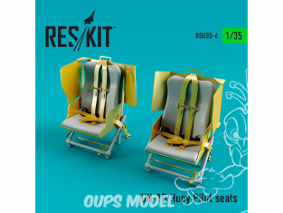 ResKit Kit RSU35-0006 Sièges pilotes UH-1D Huey 1/35