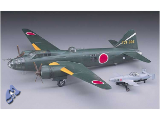 HASEGAWA maquette avion 00550 G4M2E Attack Bomber Betty 1/72
