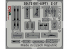 Eduard Space décalques 3D 3DL72001 Z-37 Eduard 1/72