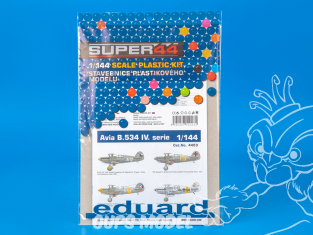 EDUARD maquette avion 4453 Avia B.534 IV. Serie Super44 1/144