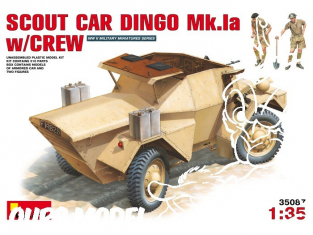 Mini art maquette militaire 35087 SCOUT CAR "DINGO" Mk Ia 1/35