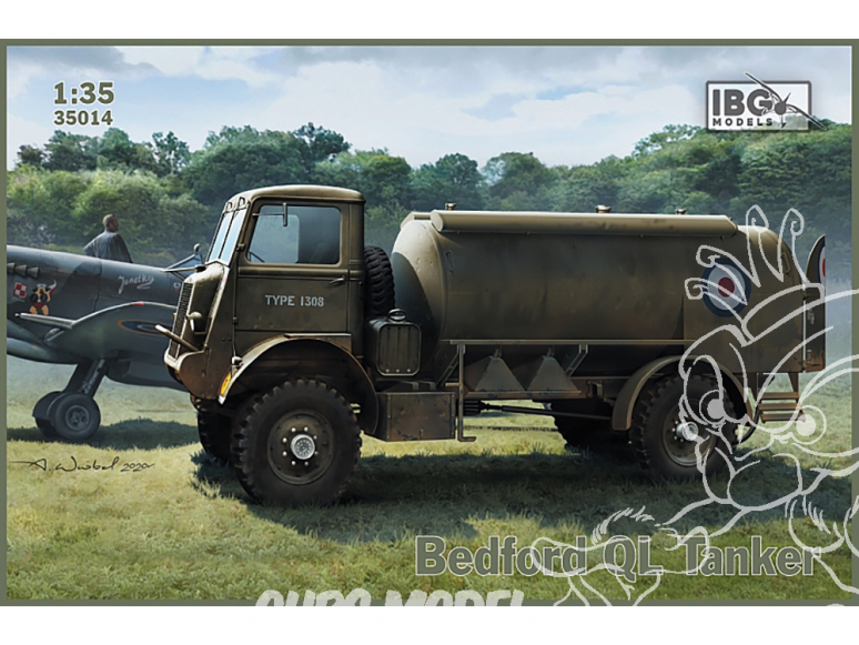 IBG maquette militaire 35014 Bedford QL Tanker 1/35