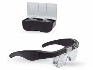 LightCraft LC1790USB Lightcraft Lunettes LED avec 4 lentilles