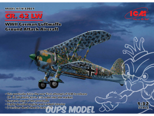 Icm maquette avion 32021 Fiat CR.42 Falco1/32