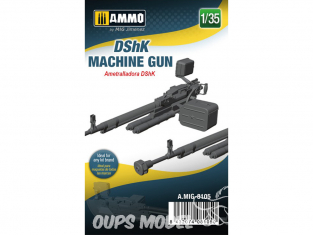 Ammo Mig accessoire 8105 DShK Machine Gun 1/35