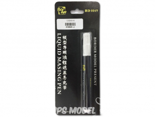 Border model outillage BD0049-W Stylo de masquage liquide Blanc 3g