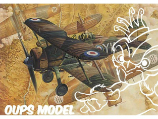 Roden maquettes avion 408 Gloster Gladiator Mk.I 1/48