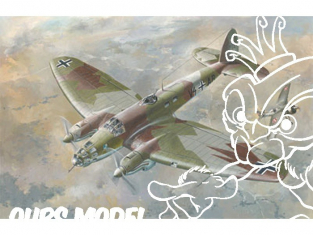 RODEN maquettes avion 027 Heinkel He 111E 1/72