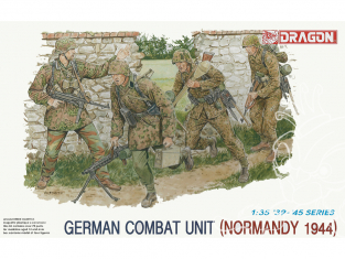 dragon maquette militaire 6003 Unité de combat Allemande Normandie 1944 1/35