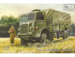 IBG maquette militaire 72001 BEDFORD QLD general service 1/72