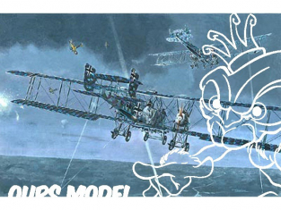RODEN maquettes avion 020 Gotha G.Va/Vb 1/72