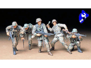 tamiya maquette militaire 35196 infanterie allemande 1/35