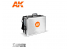 Ak interactive peinture acrylique 3G Set AK11701 MALLETTE AK AVEC 100 COULEURS 3G 17ml