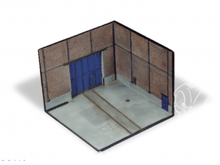 Vallejo Bases de diorama SC116 Coin d'usine interieur 1/72