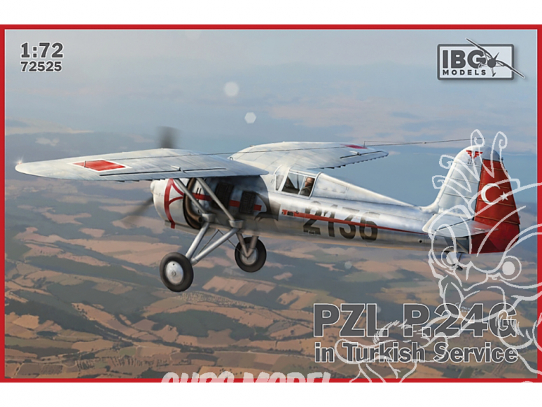 IBG maquette avion 72525 PZL P.24G en service turc 1/72