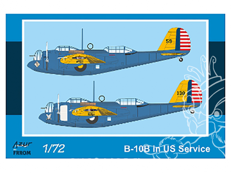 Frrom maquettes avions 0044 B-10B in US Service 1/72