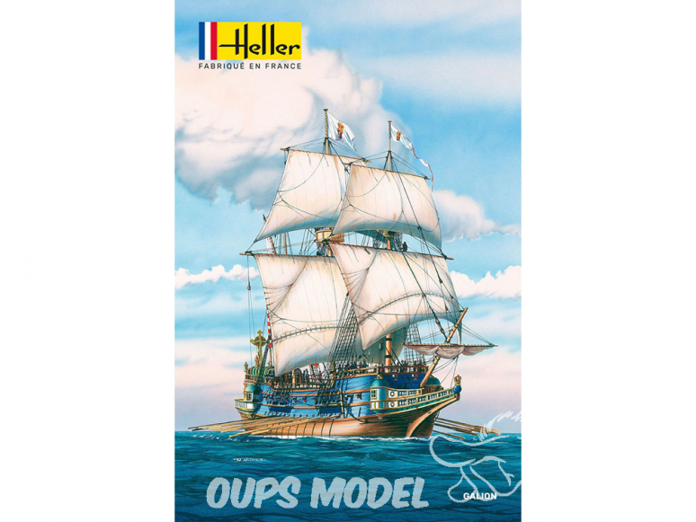 Heller maquette bateau 80835 Galion 1/200