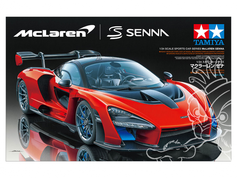 TAMIYA maquette voiture 24355 McLaren Senna 1/24