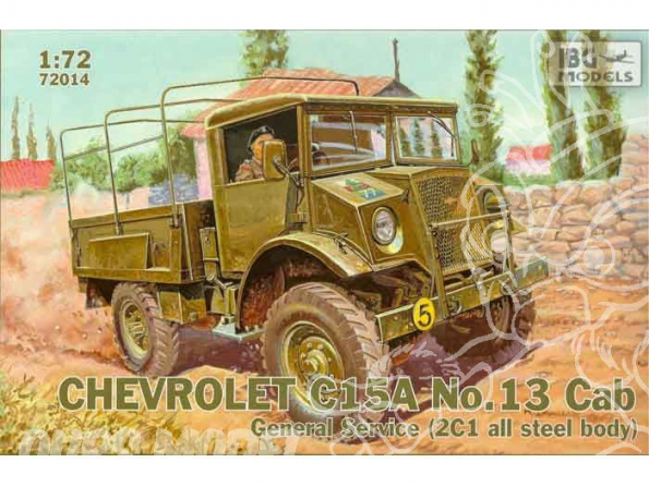 IBG maquette militaire 72014 CHEVROLET C15A No.13 Cab general service 1/72