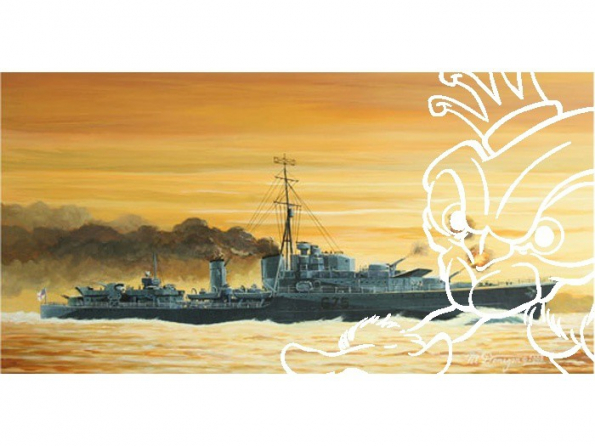 Trumpeter maquette bateau 05757 DESTROYER ESKIMO 1/700