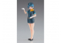 Hasegawa maquette figurine 52265 Collection Egg Girls n ° 12 «Maiyuki Sara (CA)» avec avion de ligne 1/20