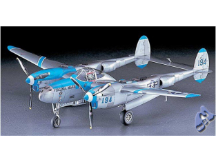 HASEGAWA maquette avion 09101 P-38 LIGHTNING (JT1) 1/48