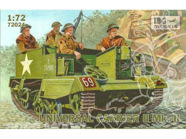 IBG maquette militaire 72024 UNIVERSAL BREN CARRIER II Mk.II 1/72