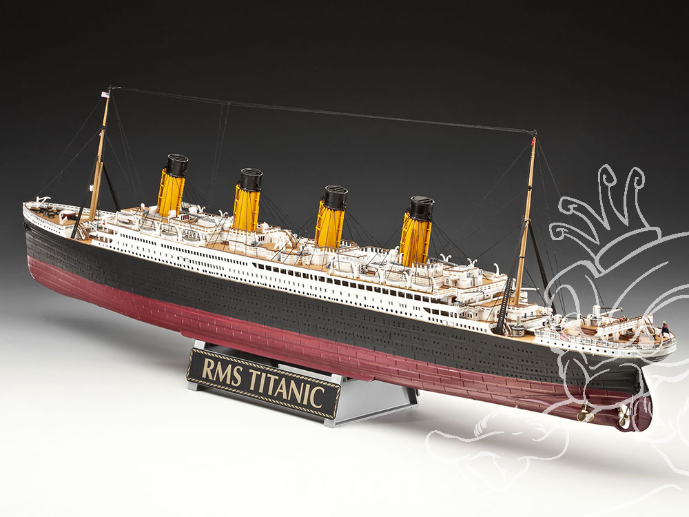 Maquette bateau Revell RMS Titanic Model Set - coffret contenant la maque