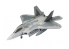 Revell maquette avion 03858 Lockheed Martin F-22A Raptor 1/72