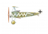 Eduard Decalques avion D32007 Die alten Kanonen Fokker Dr.I Meng 1/32