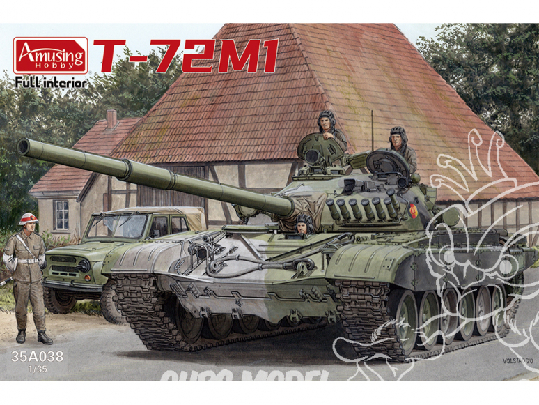 Amusing maquette militaire 35A038 Char T-72M1 1/35