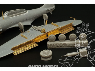 Brengun kit d'amelioration avion BRL144166 SBD-3 Dauntless Exterior pour kit Brengun 1/144