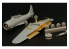 Brengun kit d&#039;amelioration avion BRL144166 SBD-3 Dauntless Exterior pour kit Brengun 1/144