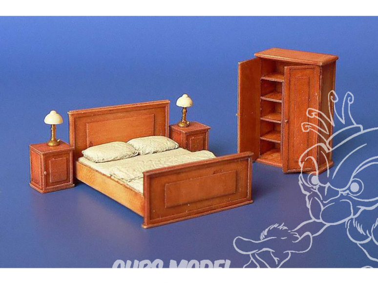 Hauler accessoires diorama HLH72119 Meubles de chambre à coucher 1/72