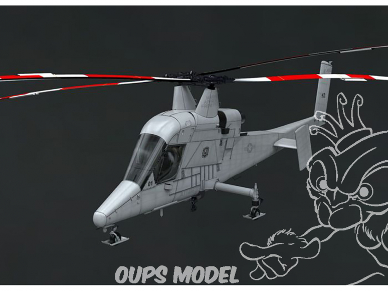 Brengun maquette helicoptére BRS48016 Kaman K-MAX en resine 1/48