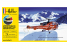 Heller maquette helicoptére 56289 SA316B Alouette III Securitée Civile inclus colle et peintures 1/72